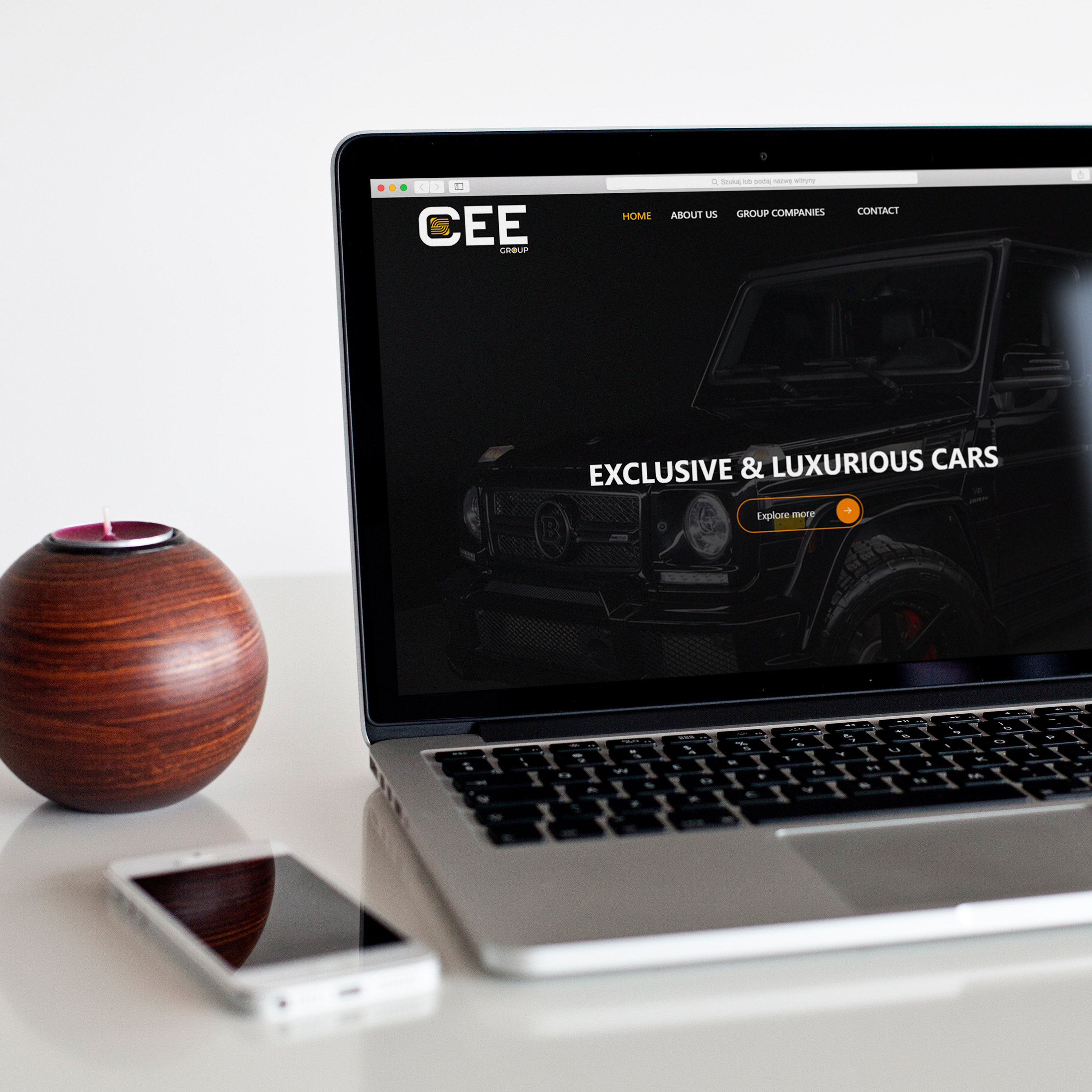 <center>Desenvolvimento de website </center>